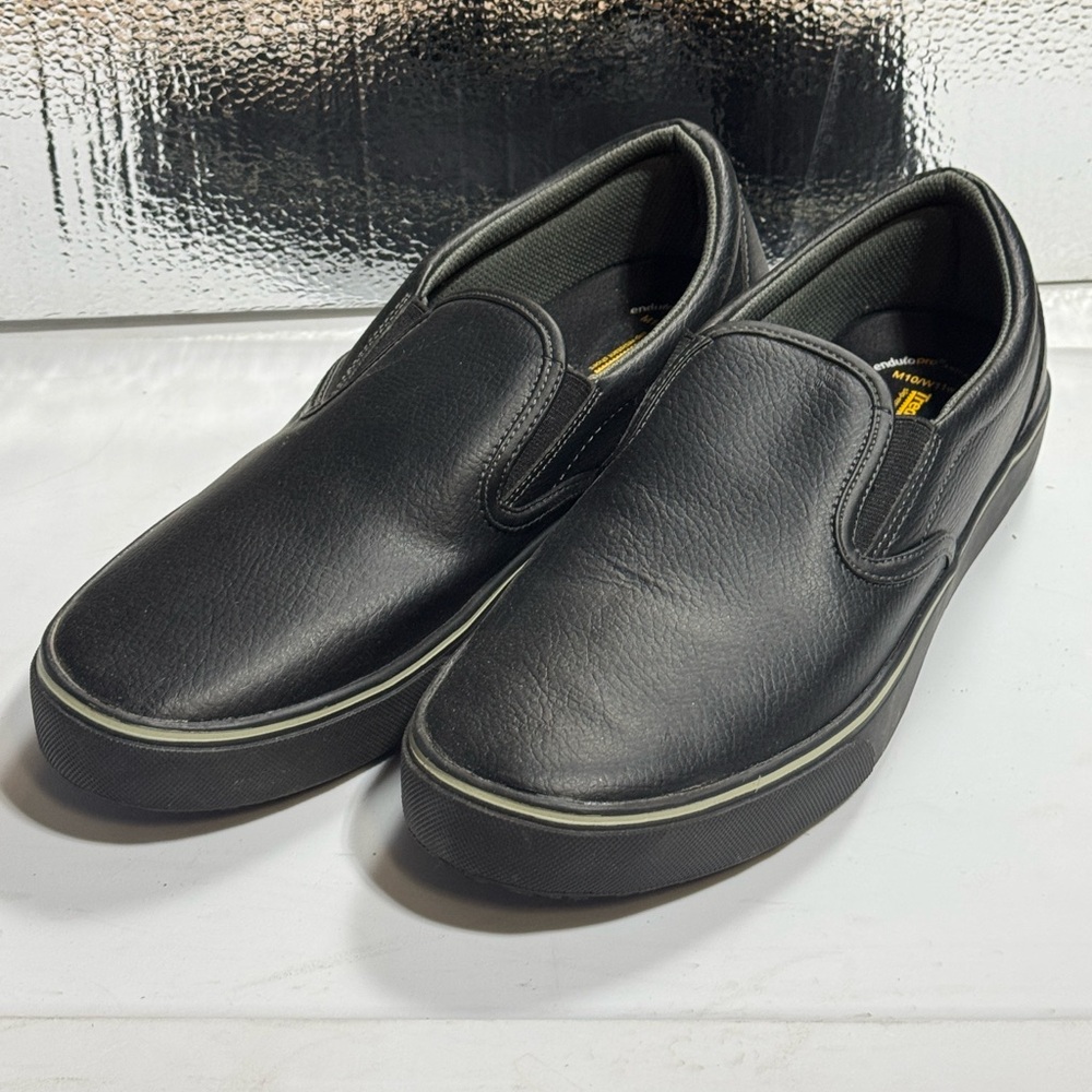 Men Black Shoes Size 10